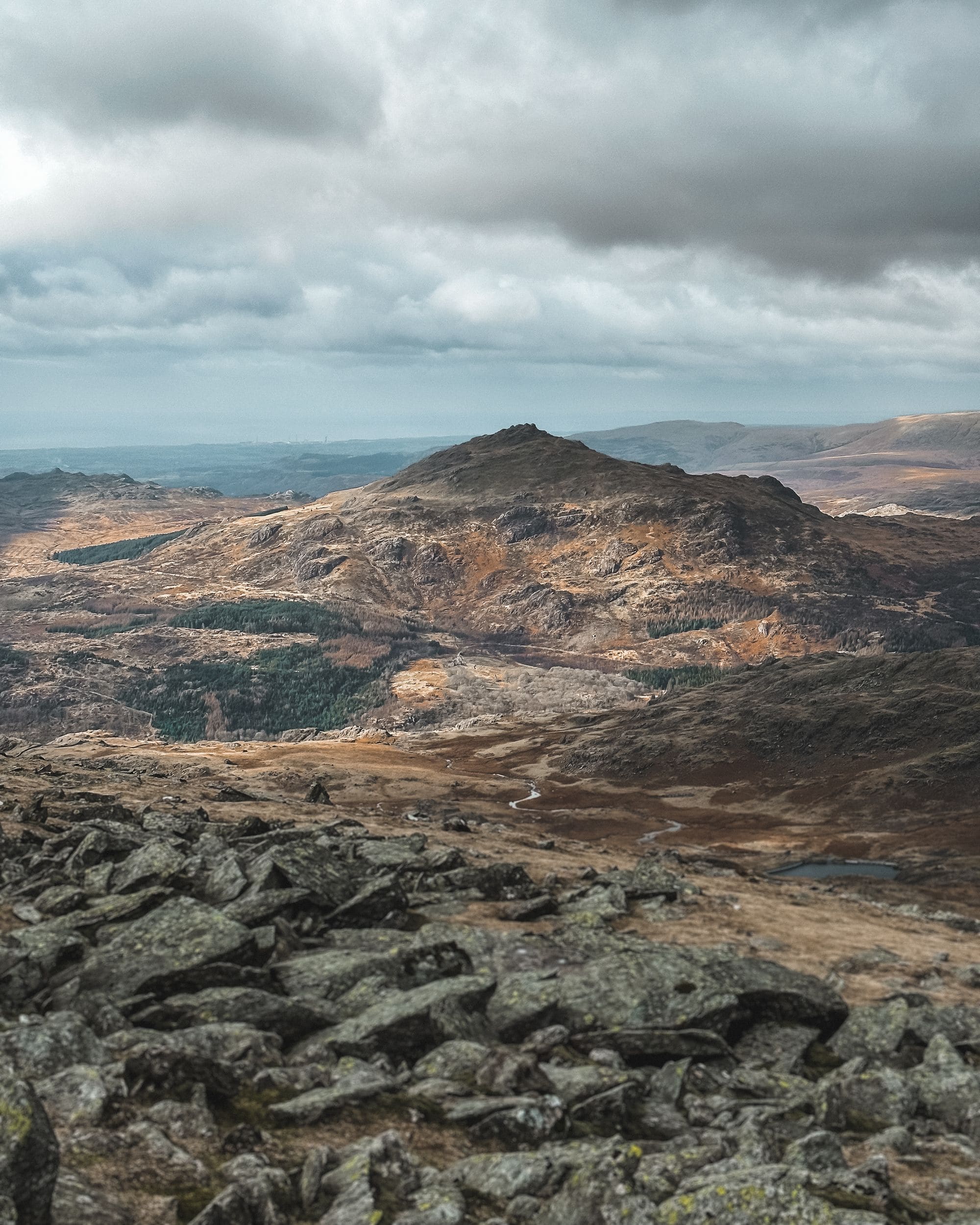 Exploring the Old Man Of Coniston